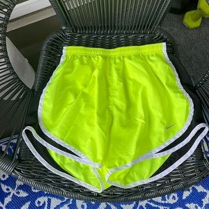 NIKE bright running shorts